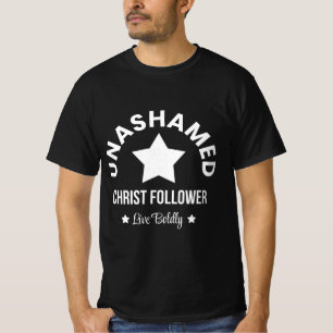 Onbeschaamd, Christus volgeling T-shirt