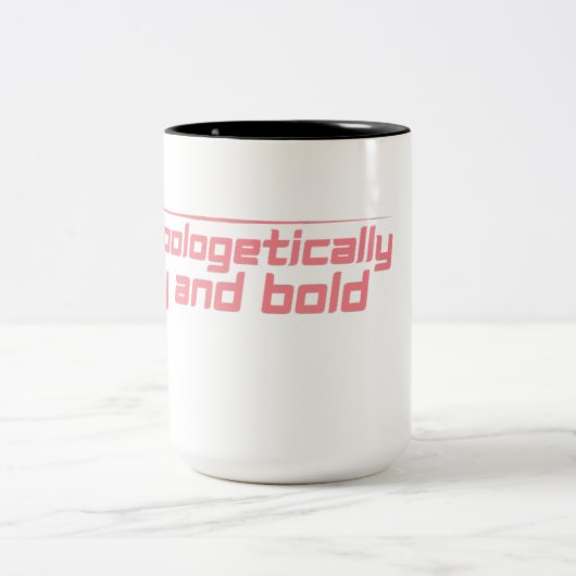 Onbeschaamd Holy & Bold Coffee Mok (Center)