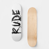 ONBESCHOFT SKATEBOARD (Voorkant)