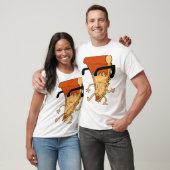 Onbeschut pizzasnekje t-shirt (Unisex)