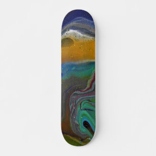 Onbeslist 2 Psychedelische Abstracte Skateboarddek Persoonlijk Skateboard