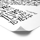 Onbeslist Poster (Hoek)