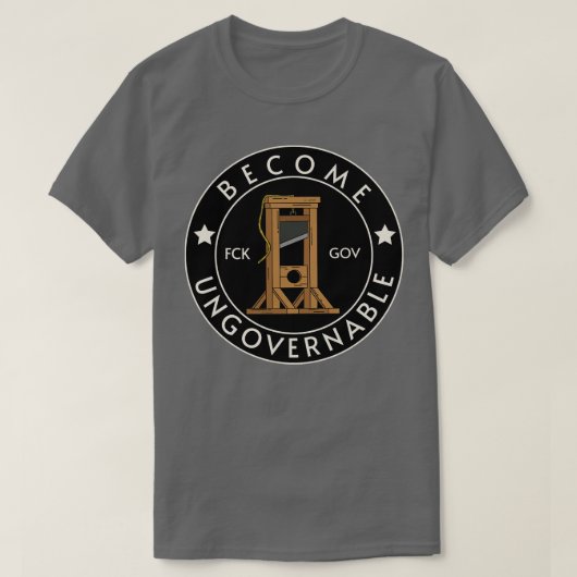 Onbestuurbaar worden t-shirt (Design voorkant)