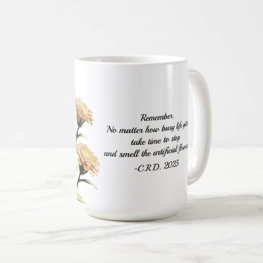 Onbetaalbaar Motto Koffiemok (Voorkant rechts)