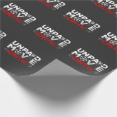 Onbetaald filmfilmfilmrecorder filmbioscoop Lover Cadeaupapier (Hoek)