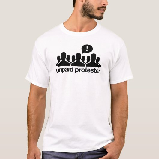 Onbetaald Shirt voor protestanten (Voorkant)