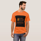 Onbetaalde Stagebatterij 1% – Grappige Werkverbran T-shirt (Voorkant volledig)