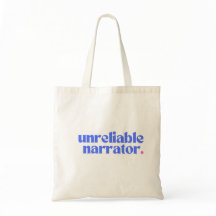Onbetrouwbare Narrator-Canvas tas