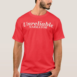 Onbetrouwbare verteller vintage t-shirt