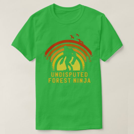 Onbetwist bos Ninja T-shirt (Design voorkant)