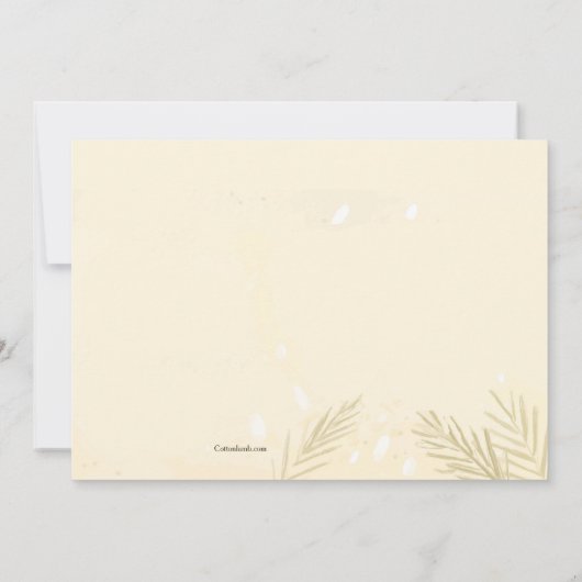 Onbetwistbaar Zomer Pool Party Kaart (Achterkant)