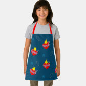 Onbevlekt Hart Blauw Schort (Insitu)