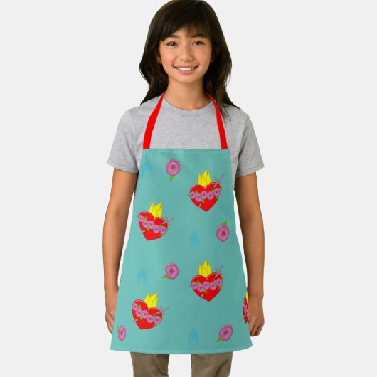 Onbevlekt Hart met Rozen Schort (Insitu)