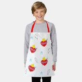 Onbevlekt hart schort (Gedragen)