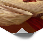 , onbevlekt hart van de Heilige Jezus Christus Poster (Hoek)