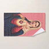 Onbevlekt Hart van de Maagd Maria Bad Handdoek (Handdoek)
