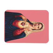 Onbevlekt Hart van de Maagd Maria Magneet (Horizontaal)