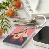 Onbevlekt Hart van de Maagd Maria Sleutelhanger (Voorkant Rechts)