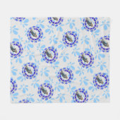 Onbevlekte bevruchting Maagd Mary Fleece Deken (Voorkant (Horizontaal))