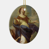 Onbevlekte conceptie 2 keramisch ornament (Rechts)