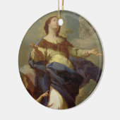 Onbevlekte conceptie 2 keramisch ornament (Links)