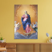 Onbevlekte conceptie canvas afdruk (Insitu (Woonkamer))