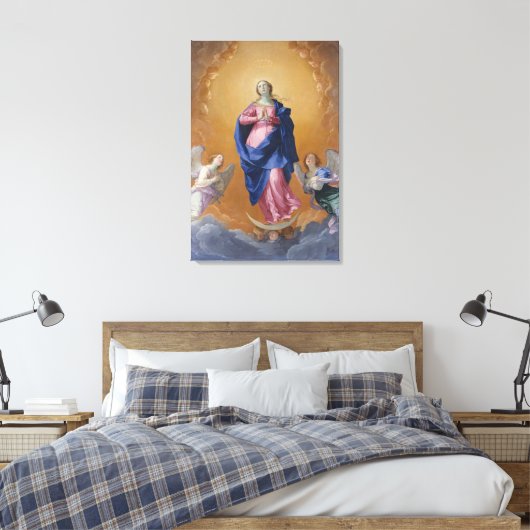 Onbevlekte conceptie canvas afdruk (Insitu (Slaapkamer))