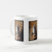 Onbevlekte conceptie koffiemok (Voorkant links)