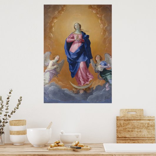 Onbevlekte conceptie poster (Keuken)