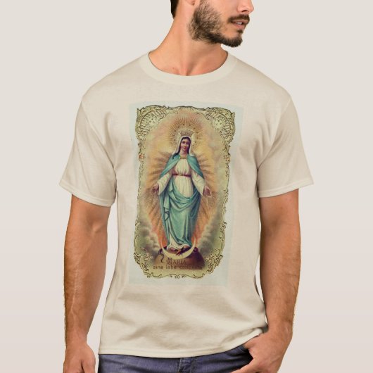 Onbevlekte conceptie t-shirt (Voorkant)