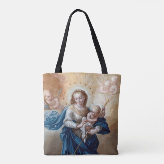 Onbevlekte conceptie tote bag (Achterkant)