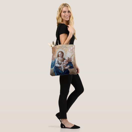 Onbevlekte conceptie tote bag (Op model)