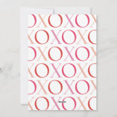 Onbevlekte liefde Bewerkbare kleur Valentijnsdagka Feestdagenkaart (Achterkant)