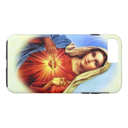 Onbevlekte Maagd Maria Case-Mate iPhone Case (Achterkant (Horizontaal))