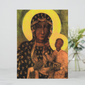 Onbevlekte Maagd Maria Kaart (Staand voorkant)