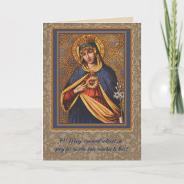 Onbevlekte Maagd Maria Kaart