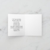 Onbevlekte Maria Genesis 3:15 Kaart (Binnen)