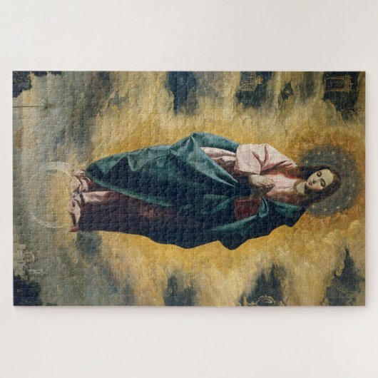 Onbevlekte Ontvangenis door Zurbarán Legpuzzel (Horizontaal)