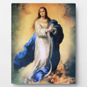 Onbevlekte Ontvangenis Goud Fotoplaat (Voorkant)