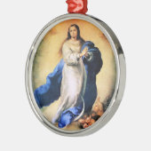 Onbevlekte Ontvangenis Goud Metalen Ornament (Links)