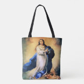 Onbevlekte Ontvangenis Goud Tote Bag (Achterkant)