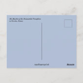 Onbevlekte Ontvangenis in Lourdes Frankrijk Briefkaart (Achterkant)