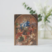 Onbevlekte Ontvangenis van Maria Briefkaart (Staand voorkant)