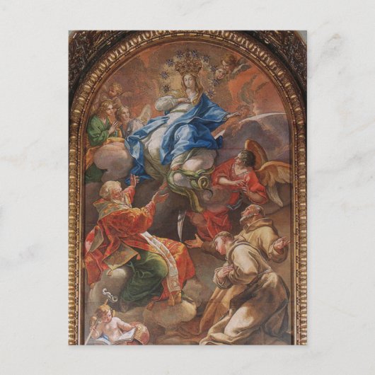 Onbevlekte Ontvangenis van Maria Briefkaart (Voorkant)