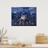 Onbevoegde obsessie poster (Keuken)