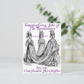 Onbevredigende banen van de Renaissance Briefkaart (Staand voorkant)