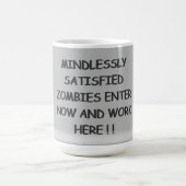 Onbevreesd bevredigde Mok Zombies Coffee (Center)