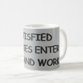 Onbevreesd bevredigde Zombies Koffiemok (Voorkant rechts)