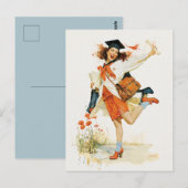 Onbevreesde Afstudeerfeest Briefkaart (Voorkant / Achterkant)