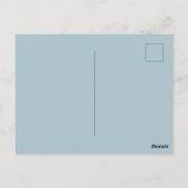 Onbevreesde Afstudeerfeest Briefkaart (Achterkant)